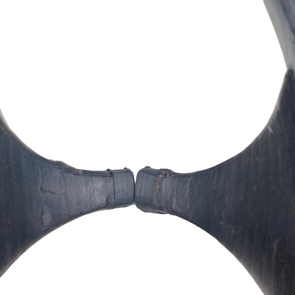 Prada Women’s Black Leather Pointed Toe Kitten Heel Size 37.5 US 7.5 - Picture 13 of 14